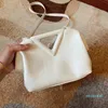 Moda Tasarım BVBrand Üçgen Stil Çanta Hakiki Deri Omuz Çantaları Dolaşık Messenger Çanta Crossbody Çantalar Lady Çanta Nedime