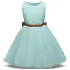 Summer Sequined Bowknot Tutu kjol spetsflickor klänning kväll klänning prinsessan klänning8051968