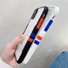 Koşu Ayakkabıları Kılıfları Kenar Antiskid Geri Şeffaf Akrilik Darbeye Kapak Lens Koruyun iphone 8 x XS XR 11 12 Pro Max Koruyucu Kılıf