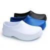 Nieuwe Foodstuffs Electronics Factory Clean Work Shoes Slip op Antislip Waterdichte Keuken Chef-kok Schoenen Unisex Eva Plus Size 36-45