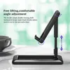 T2 opvouwbare tablet mobiele telefoon desktop standhouder voor iPad iPhone Samsung met doos