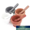 1PC PP Mortaio Pestello Set Aglio Erbe Spezie Miscelazione Rettifica Frantoio Ciotola Ristorante Utensili Da Cucina