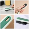 Portable Multi-functional Shoes Brush Sneaker Boot Soft Shoe Brushes Cleaner Strong Plastic Household Laundry Cleaning Accessories Long Handle HY0067