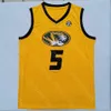 Missouri Basketball Jersey NCAA College Javon Pickett Brown Clarkson Porter Jr.