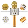 Bluetooth Karaoke Microfoon Wireless Professional Speaker Handheld Player Singing Recorder Luidspreker Mic Speake7208505