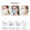 European and USA Fashion Face Mask Air Freshener 4 Pcs Set 12mm Stainless Steel Essential Oil Locket for Facial Masks Fragrance Perfume Diffuser