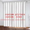 Curtain & Drapes Custom Anime Window Curtains For Living Room Manga Date A Live 3D Print Blackout Bedroom Home Decor DrapesCurtain