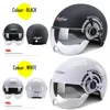 Elektrische rbike Dual Single Lens Visiere Helm Fahrrad Männer Frauen rcycle Sommer Roller Moto Casco