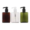 250ml Empty Refillable Bottles Plastic Shampoo Shower Gel Lotion Liquid Pump Bottles Container for Kitchen Bathroom