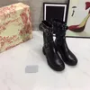 Alta Qualidade Moda Feminina Martin Botas Populares Couro Clássico Botas de tornozelo de rua