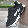 Klassiek 90 schoenen heren vrouw buiten vulkaniseren schoen zwart wit sport shock jogging wandelen wandelen sport atletische sneakers schoenen
