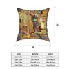 Cushion/Decorative Pillow Gustav Klimt Freyas Art Square Case Decorative Custom Pillowcover Home Decor