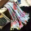 2021 Berömd designer Xin Design Gift Scarf High Quality 100 Silk Scarf Size 180x90CM7991640