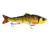 Trasporto DHL 5 colori 15,5 cm 38 g Multi 4 sezioni esca da pesca luccio Set di esche esche predatori snodate