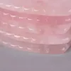 Dente di sega a forma di cuore Quarzo rosa Gua Sha Strumento di massaggio Massaggiatore di pietra di cristallo naturale per la cura degli occhi Viso Raschietto di giada Bellezza Salute9670797