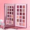 Mulheres beleza olhos maquiagem sombras paleta 18 cores paletas de sombra fosca shimmer rosa sombra paletes