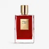 Le plus récent parfum en gros pour les femmes désodorisant Rolling in Love 50 ml bouteille rouge longue durée femme vaporisateur dame encens cologne