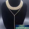 Europäische und amerikanische beliebte lange Halsband-Halskette für Damen, Halsschmuck, kurze Schlüsselbeinkette, Mode, Fabrikpreis, Expertendesign, Qualität, neuester Stil, Original