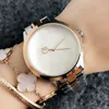 Brand quartz wrist Watch for Women Girl with metal steel band Watches G41302S