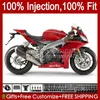 Injection Fairings for Aprilia RSV4 RSV-1000 RSV 1000 RSV1000 R RR 09 10 11 12 13 14 15 15 Stock Red 39no.57 RSV1000RR 2007 2011 2012 2012 2014 2015 2015 RSV1000R 09-15