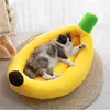 Hoopet Pies Bed Cat Cat Oddychający sofa dla małych średnich S Super Soft Plush Pads Produkty S Y200330