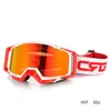 Motocross Gogle dla Moto Hełm ATV DH Dirt Bike Glasses Racing Rower Oculos Gafas