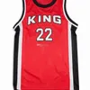 Nikivip Kawhi Leonard #22 Martin Luther King High School Retro Basketball Jerseys Mens costume qualquer nome de número