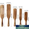 Деревянный набор кухонной утвари Acacia Spurtle Кухонные наборы Деревянная кухонная утварь с антипригарным покрытием Лопатка Spurtle Spatula с прорезями255W