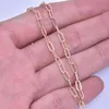 Pendant Necklaces 1Meter Stainless Steel Round O Shaped Rolo Cable Oval Link Bulk Chain Making Diy Wallet Women Choker Jewelry