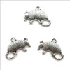 Lot 100 stks Armadillo Animals Alloy Tibetaanse zilveren hangers Charms voor sieraden maken armband ketting oorbellen DIY 19 * 14mm