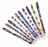 Groothandel 20 stks Cartoon Anime Demon Slayer: Kimetsu geen Yaiba Bandjes lanyard Sleutelhanger id-kaart hang touw Sling nekband Hanger jongen meisje Geschenken