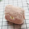 Borsa per bambini Borsa per accessori per mini ragazze in peluche Moda Borsa per bambini coreana Borsa per bambini buona vendita