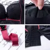 FallSweet Wireless Bras for Women Plus Size Sexy Lingerie Push Up Underwear Lace Long Line Brassiere C D E Cup 211217