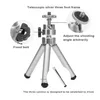 Tripods 1PC Mini Aluminum Alloy Desktop Tripod 2 Section Stand Holder For Projector Camera Loga22