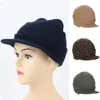 بيريتس الرجال نساء قبعة شتوية دافئة مع حافة ناعمة سميكة سميكة beanie cap pure cap esconsories ourdo