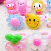 Moda Bambini Ragazze Neonati Bambini Piccoli Fiori Animali Anelli a cuore Gioielli Accessori regalo Colore della caramella Anelli da dito principessa 139 Q2