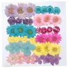 Decorative Flowers & Wreaths 12PCS/Bag Pressed Daisy Dried Flower Pendant Necklace Resin Jewelry Making DIY Crafts Art Beautiful Natural Hig