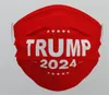 TRUMP 2024 Masque facial lavable réutilisable Tissu non tissé Masques respirants anti-poussière et anti-brume Expédition rapide top OTTIE