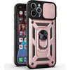 Po okna jest pchany pierścień pancerz futerał na telefon do iPhone 13 pro max 12 min 11 x xr xs 7 8 plus se case Cover