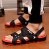 Męska Moda Wysokiej Jakości Home Beach Slides Casual Durable Anti Skid Peep Toe Letnie Sandały Sandaliasy