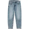 Primavera Slim-Fit Tapered Selvedge Denim Jeans Hombres Tallas grandes Casual Alta calidad Jean Marca Ropa SK130116 220118