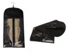 Wholesale Hair Extensions Storage Bag with Hanger Hairpieces Organizer Holder Wigs Carrier Case for Store Style KD