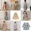 Per-sale 2021 LM Spring and Summer New Girl Dress Girls Ruffled Long-sleeve Dresses Baby Girl Clothing Dress for Girls Q0716