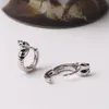 Mode Européenne Et Américaine Stud 925 Sterling Silver Cobra Boucles D'oreilles Mignon Hip Hop Boucle D'oreille Froide Tendance Neutre Bijoux Accessoires