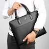 MENS PROORTCASE Business Handbag Male Pu Leather Shoather Bag 14 Inch Computer Bag Maletines Office Documents