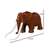 H004動物のミニフィッグビルディングブロックブリックキャメルマンモス象のミニアクションフィギュアおもちゃの贈り物のための男の子子供