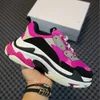 Balenciaga Triple s Designer Shoes Casual Oversized Sneakers Balencigas حذاء ابيض, فولاذ, احمر, حذاء جميل, حذاء جميل