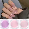 Nail Glitter 1 Box Aurora Shimmer شفاف مسحوق المسحوق مرآة حورية البحر تأثير كروم الصباغ غبار مانيكير ديكور Ji1786-1 Prud22