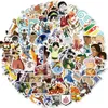 100 stks-Pack Cartoon Anime Vinyl Waterdichte Stickers Groothandel voor Waterfles Laptops Auto Planner Scrapboobe Telefoon MacBook Kledingkast Muur Deur Organizer Decal