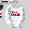 jongens man mannelijke hoodie sweatshirt criminele geesten herfst winter fleece hoodies paar kleding 210813